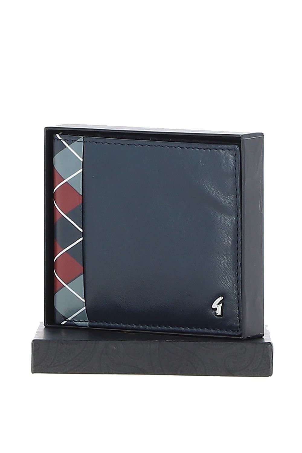 Gabicci Gabicci Dark Navy Leather Classic 8 Card Wallet