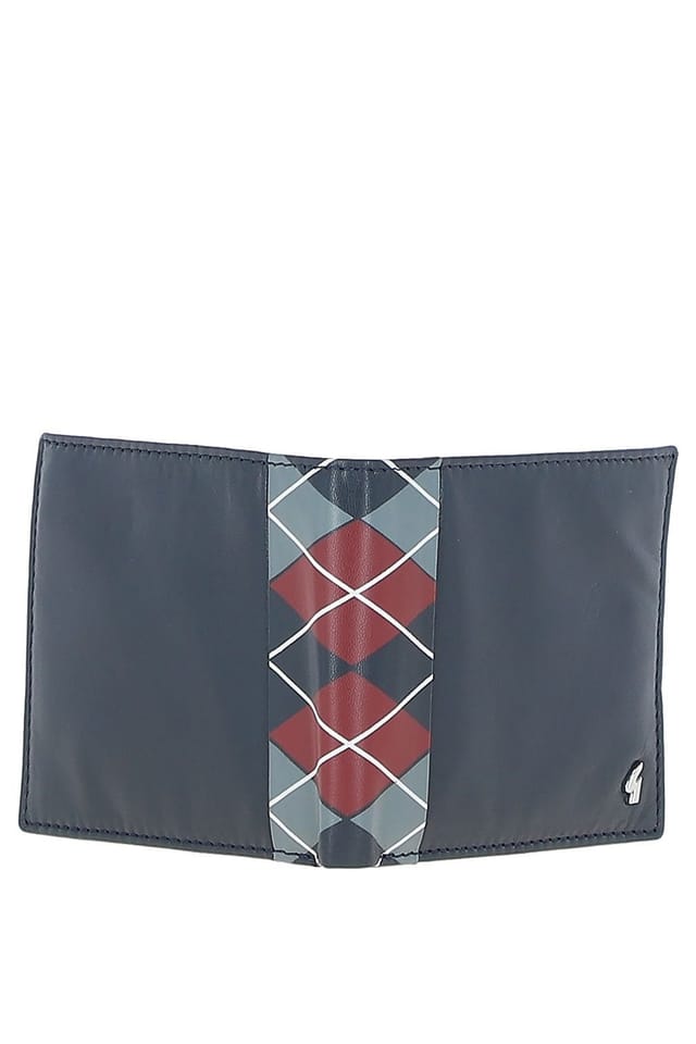 Gabicci GABICCI Men's Real Leather Classic 8 Card Bilfold Wallet in Dark Navy - 3