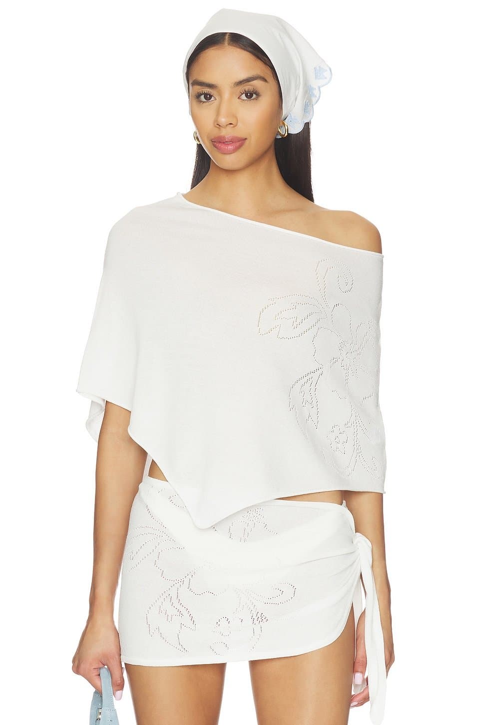 revolve Scout Knit Poncho