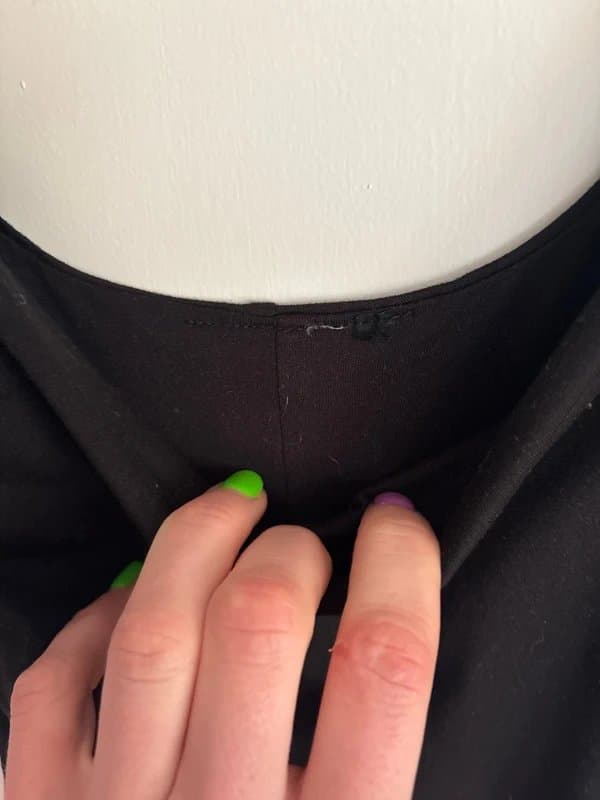 ASOS Black unitard jumpsuit