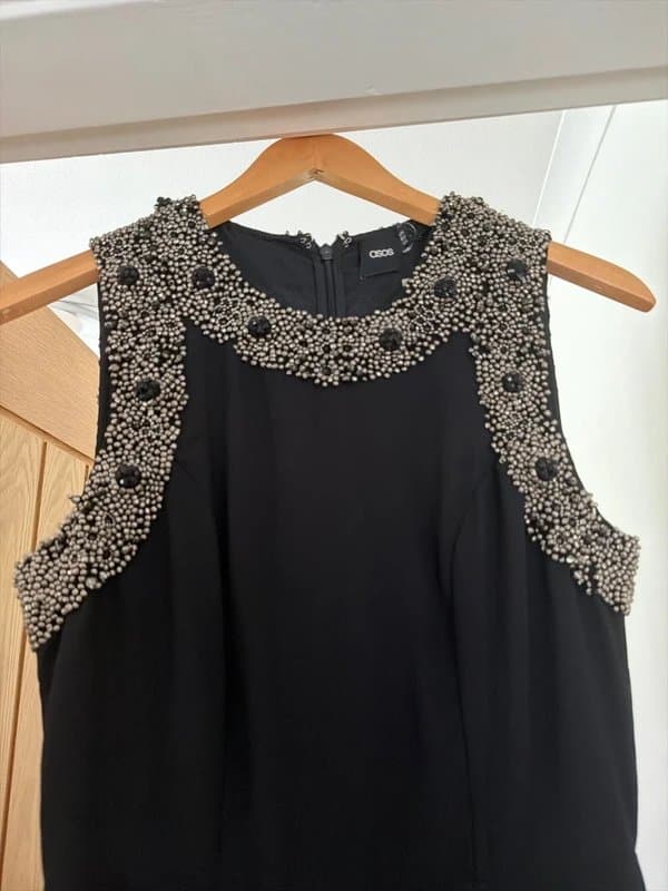 ASOS ASOS Black Evening Dress UK 8