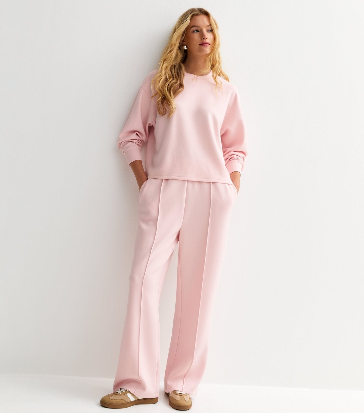 New Look Women's Premium Light Pink Sweatshirt New Look - 3