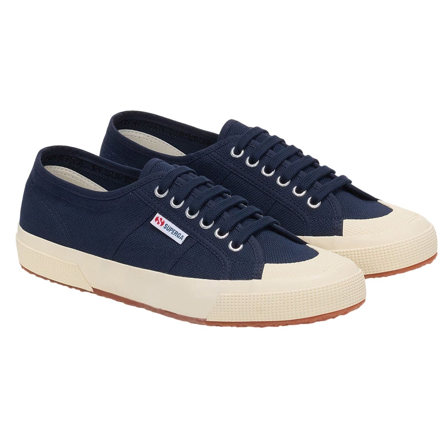 Superga Superga Men's 2390 Military Trainers in Mid Navy