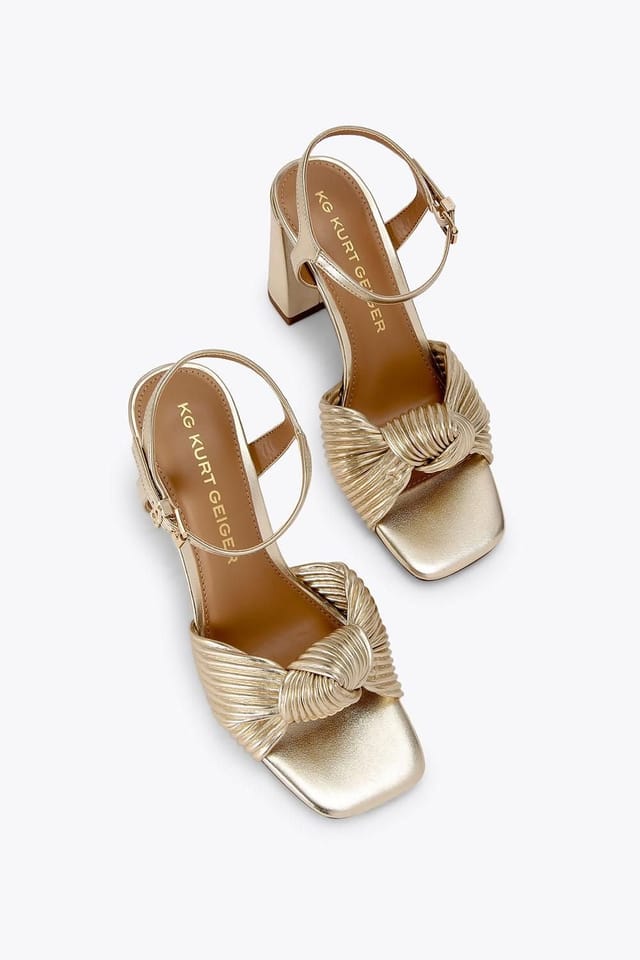 KG Kurt Geiger KG Kurt Geiger Women's 'Signet' Heels in Gold - 2