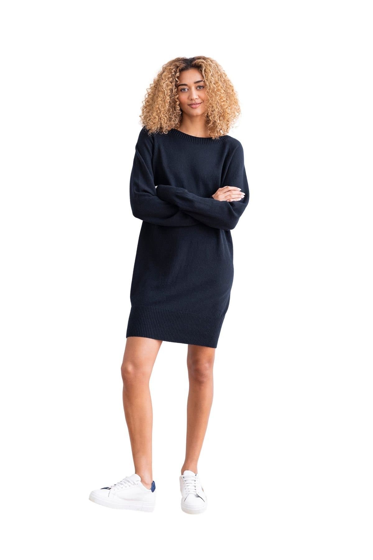 Celtic & Co Celtic & Co Women's Supersoft Slouch Dress in Dark Navy