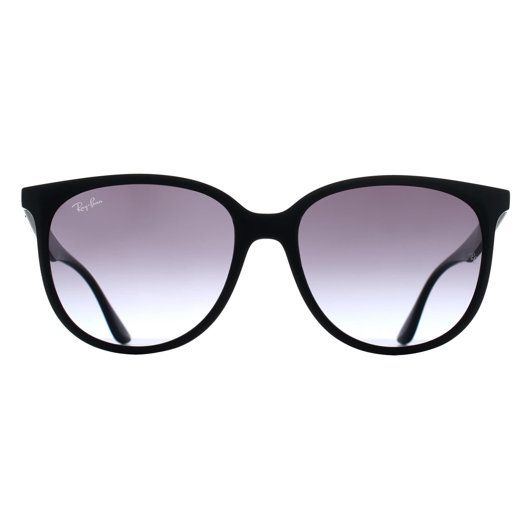 Ray-Ban Ray-Ban Women's Square Black Grey Gradient RB4378