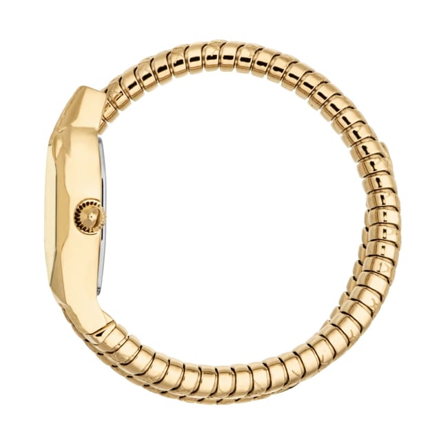Just Cavalli Just Cavalli Women's Signature Snake Aria Fashion Watch Yellow Gold Champagne JC1L369M0045 - 3