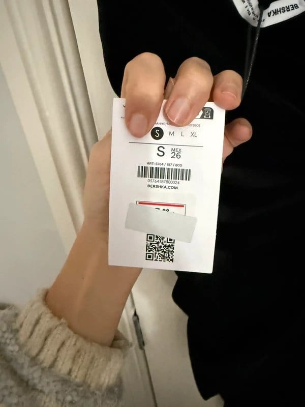 Bershka Black Velvet Strapless Dress