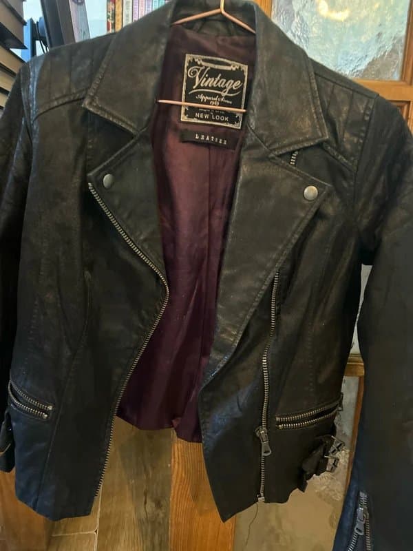 New Look Leather jacket Newlook