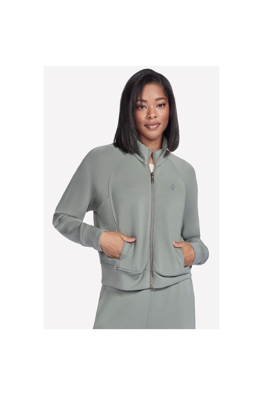 Skechers Skechers Women's Skechluxe Elevate Jacket in Olive - 4