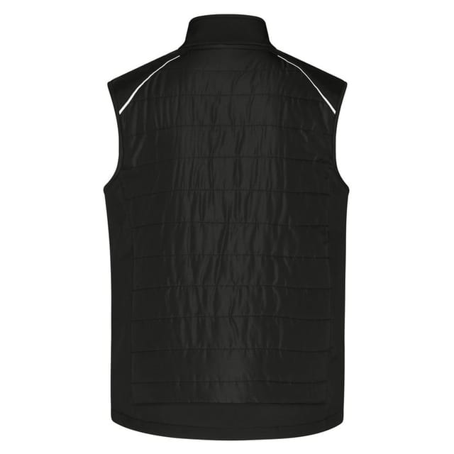 James and Nicholson James and Nicholson Men's Hybrid Gilet in Black - 2