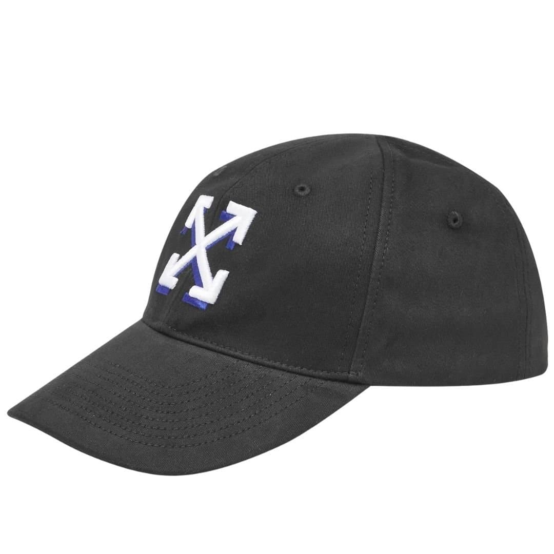 Off-White Off-White Men's Arrow Logo Black Cap
