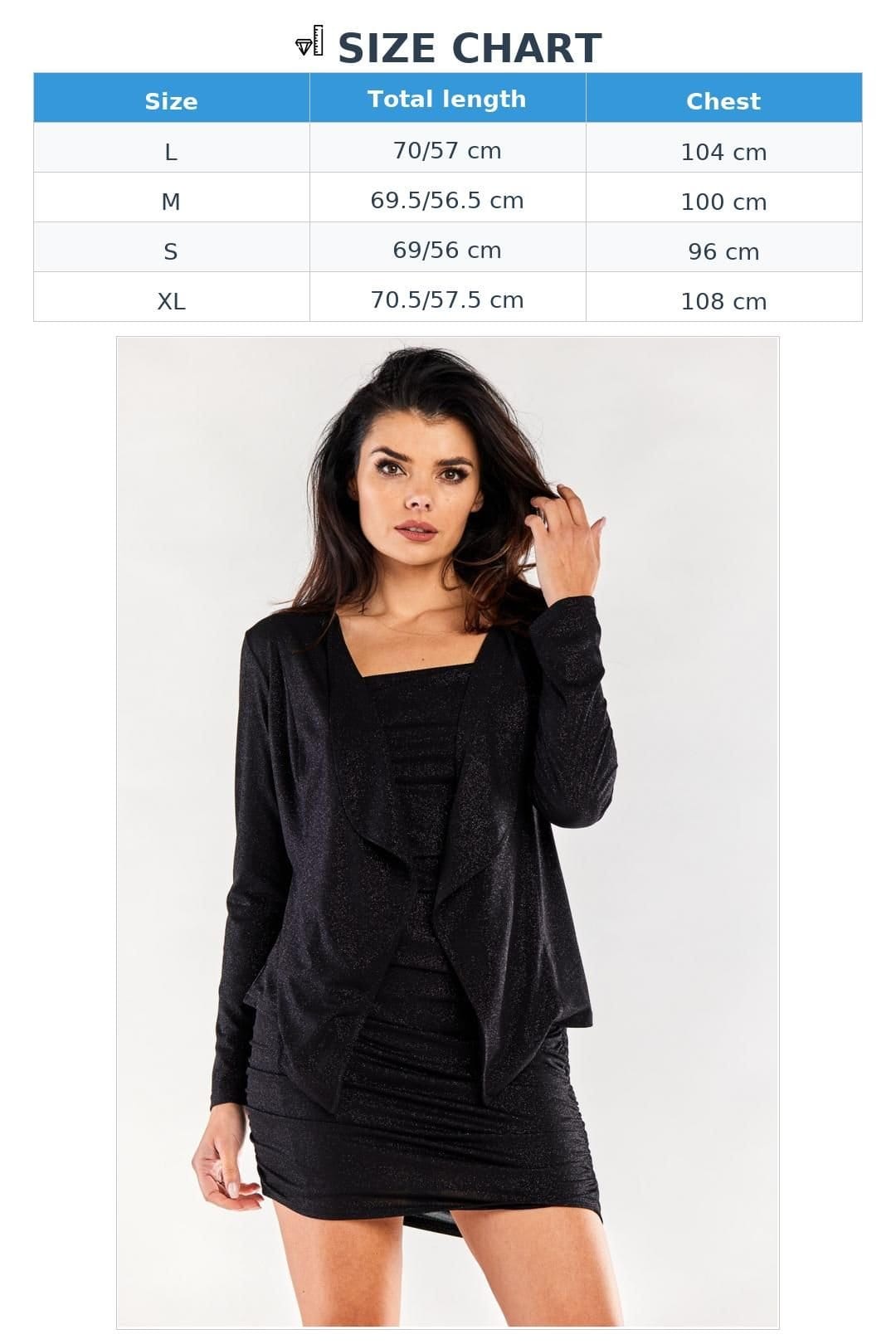 Love Lace Love Lace Women's Loose Fit Long Sleeve Unlined Bedspread Poland in Black - 4