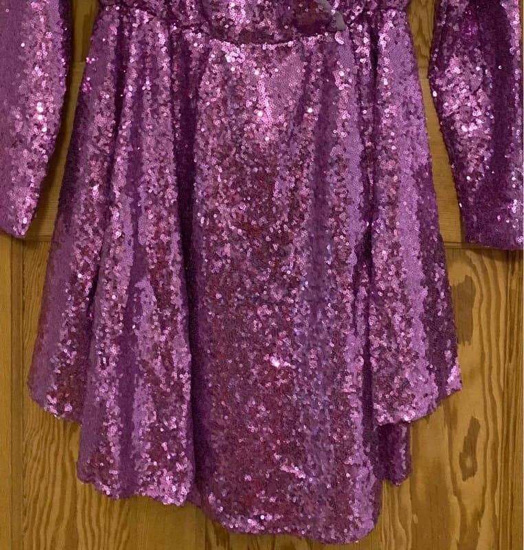 ASOS Collective the Label at Asos size 8 all over sequin festival party dress