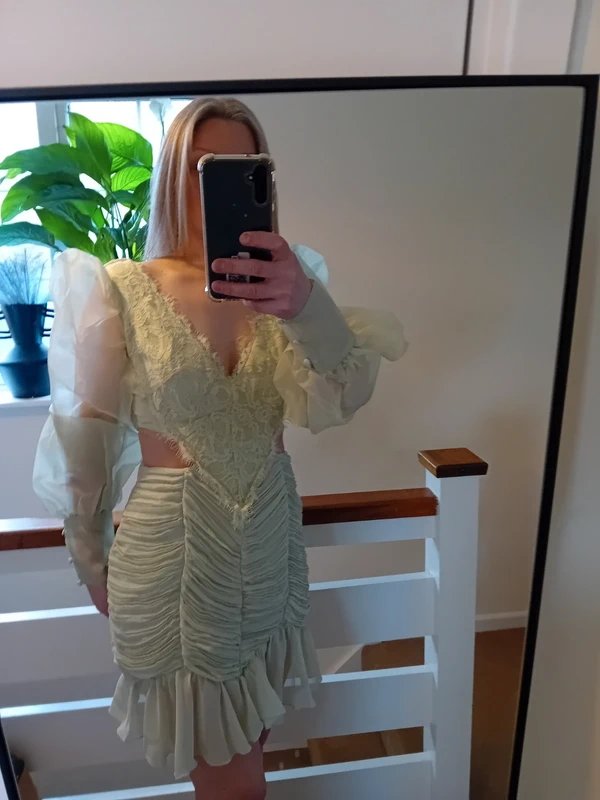 ASOS ASOS Luxe size 10 cut out long sleeve dress - 1