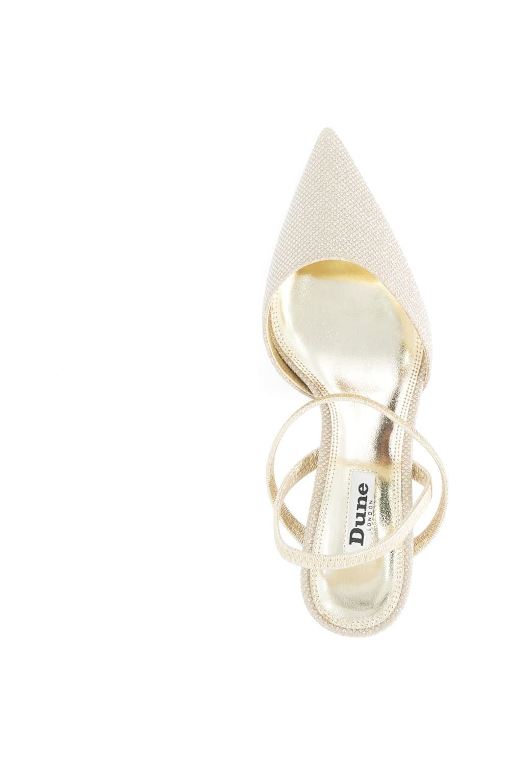 Dune London Dune London Women's 'Classical' Strappy Heels in Metallics - 4