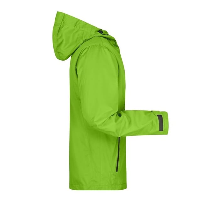 James and Nicholson James and Nicholson Men's Outdoor Soft Shell Jacket in Bright Green - 3