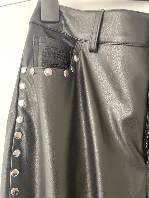 Never Fully Dressed Never fully dressed faux leather trousers - 1