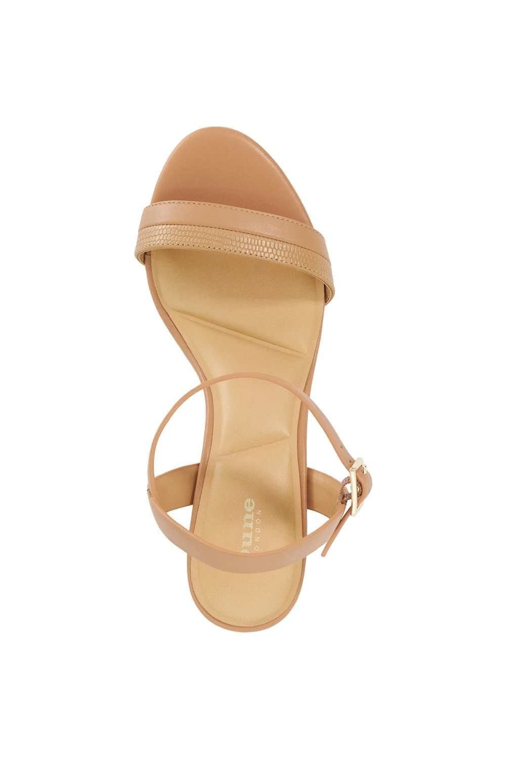 Dune London Dune London Women's 'Jaycie' Leather Sandals in Brown - 4