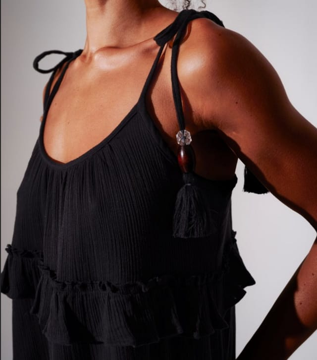South Beach Women's Black Tie Strap Mini Dress South Beach New Look - 3