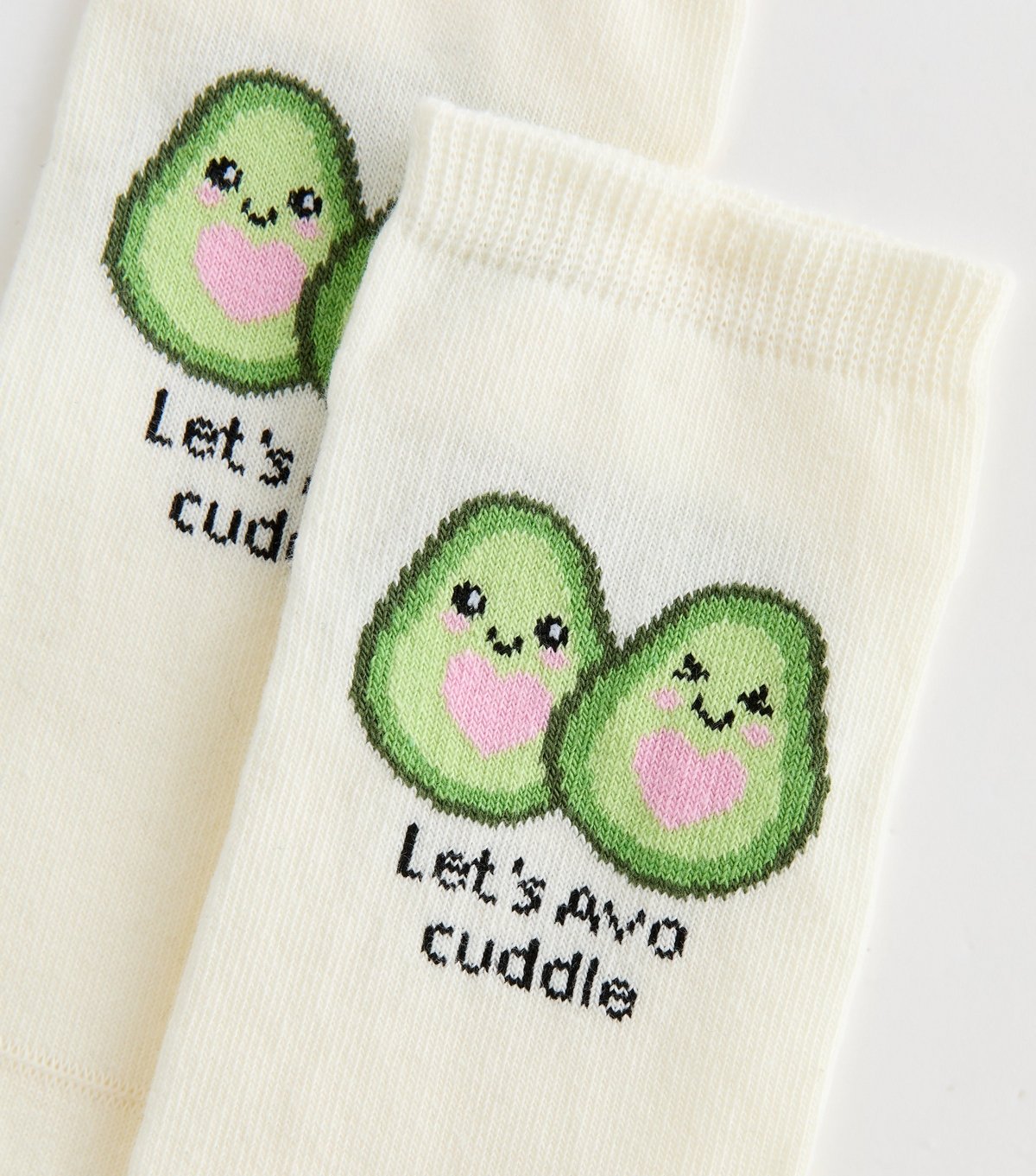 New Look Cream Avocado Trainer Socks New Look - 2