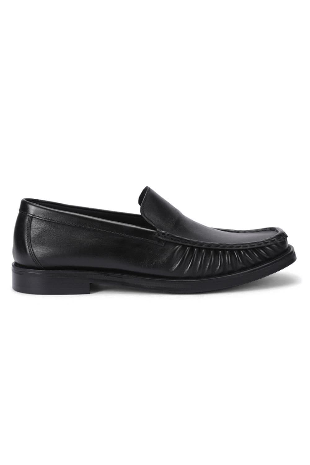 Steve Madden STEVE MADDEN Men's 'Chester Black Leather' Leather Shoes