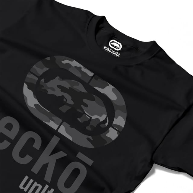 Ecko Untld. Ecko Untld. Men's Mono Camo T-Shirt in Black - 3