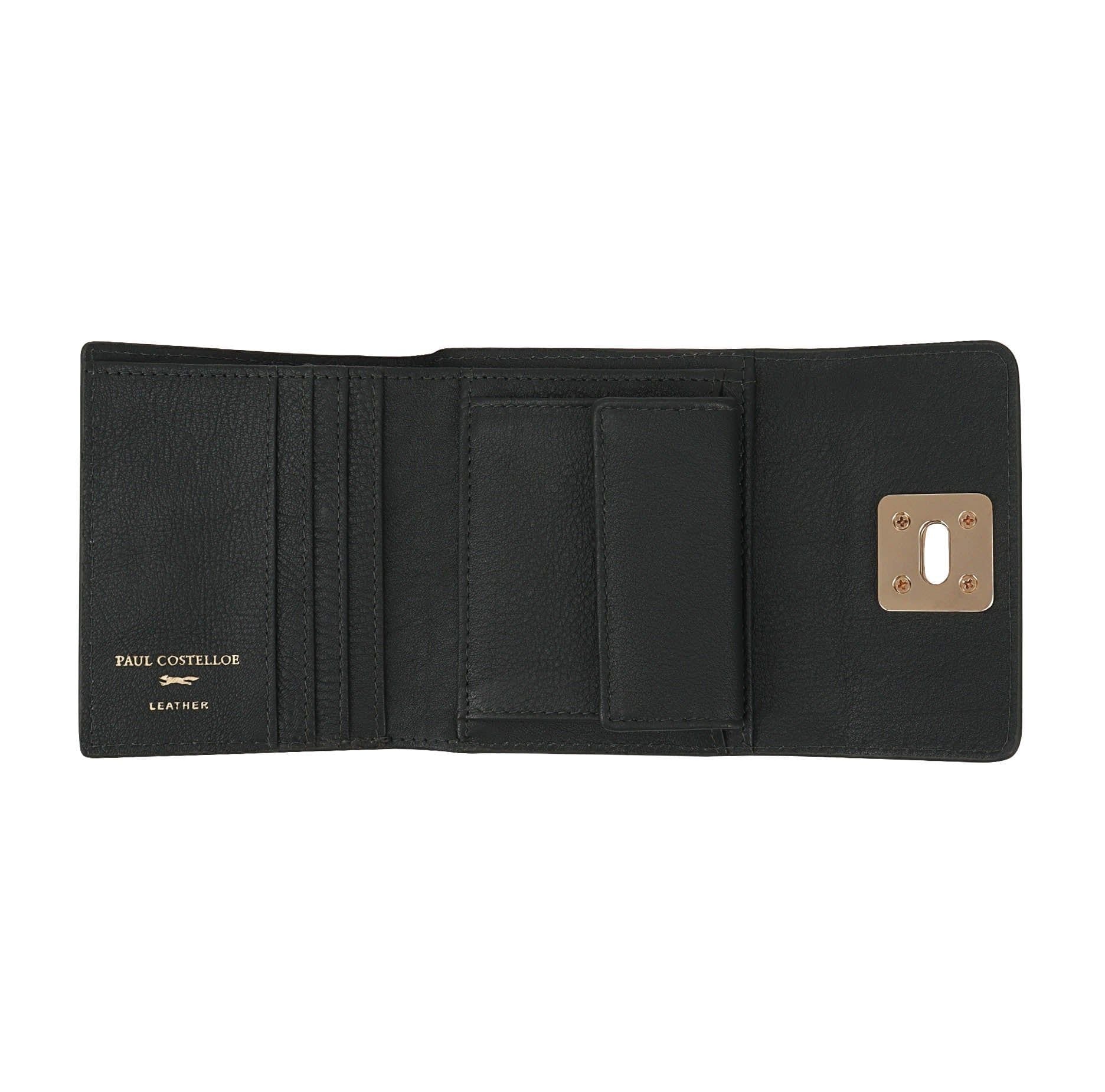 Paul Costelloe Paul Costelloe Women's Baro Leather Purse in Dark Green - 4