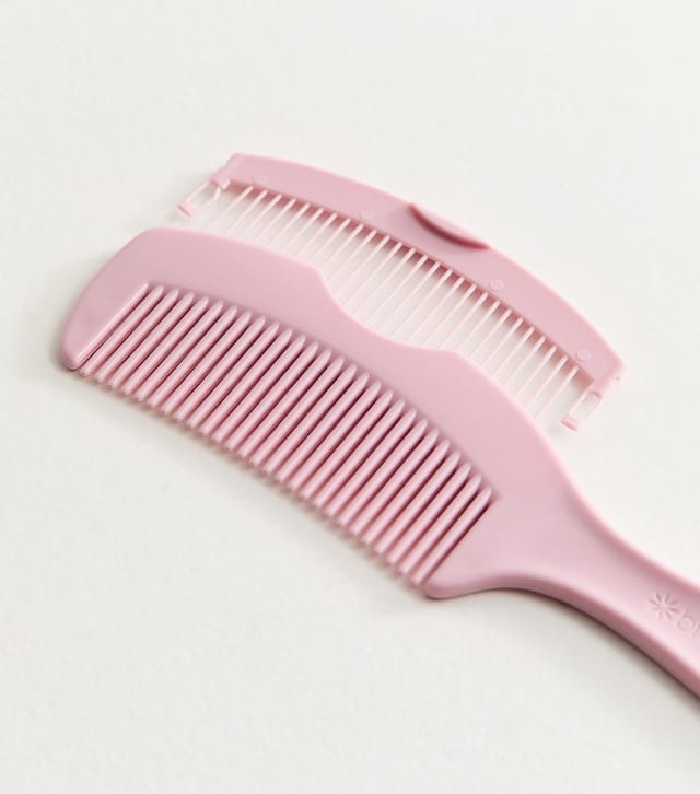 Brushworks Light Pink Scalp Detox Comb Brushworks New Look - 2