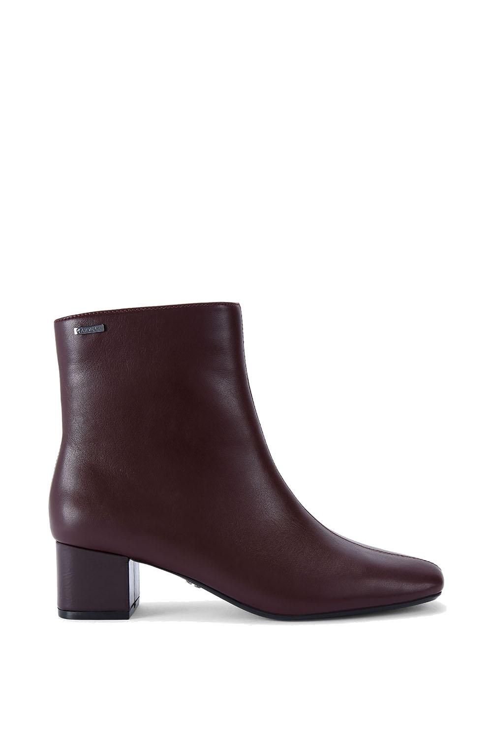 Carvela Carvela Women's 'Cleo Ankle' Patent Boots in Wine - 2