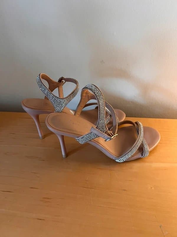 New Look New look pink and silver heels
