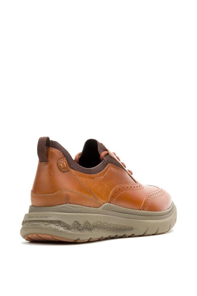 Hush Puppies Hush Puppies Men's Excel Wingtip Shoe in Tan - 2
