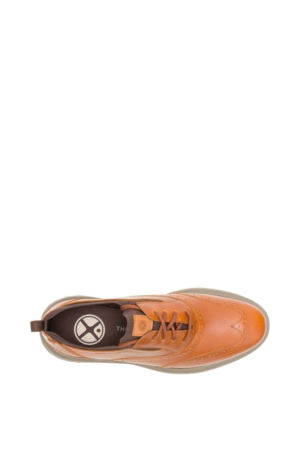 Hush Puppies Hush Puppies Men's Excel Wingtip Shoe in Tan - 4
