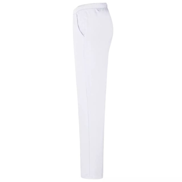 Karlowsky Karlowsky Men's Essential Pull-On Trousers in White - 3