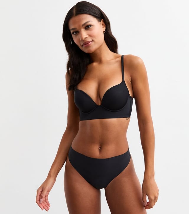 New Look Women's Black Multiway Smooth Padded Bra New Look - 2