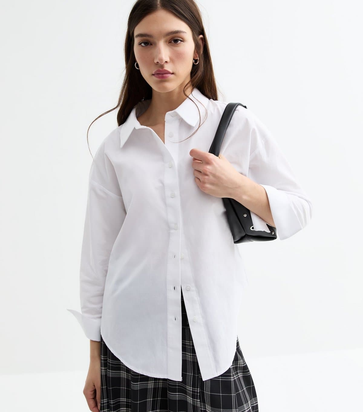Tokyo Doll Tokyo Doll White Poplin Long Cuff Shirt