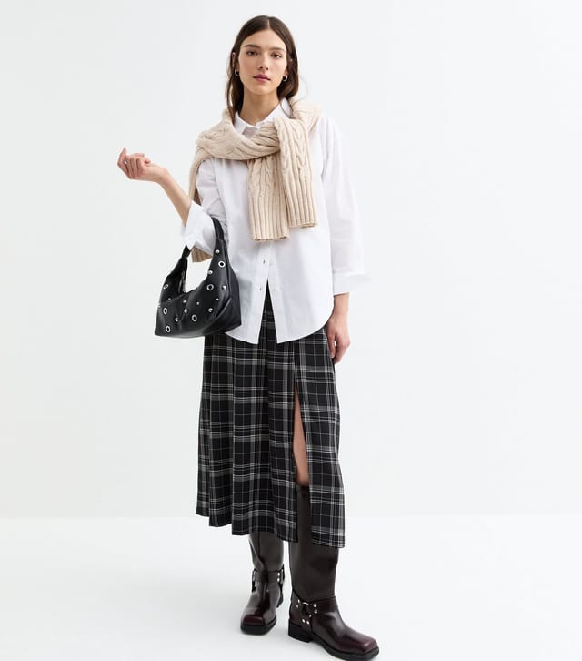 Tokyo Doll Women's White Long Cuff Poplin Shirt Tokyo Doll New Look - 2