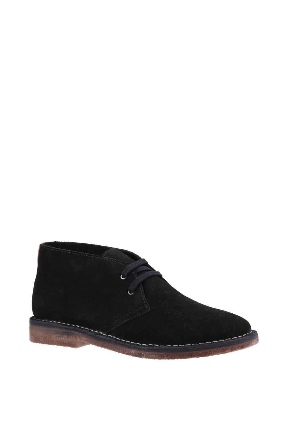 Hush Puppies Hush Puppies Men's 'Samuel' Suede Boots in Black - 4