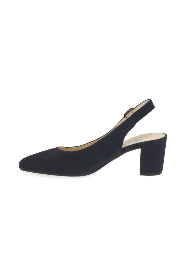 Gabor Gabor Women's 'Helmsdale' Slingback Court Shoes in Navy - 2
