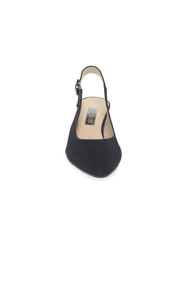 Gabor Gabor Women's 'Helmsdale' Slingback Court Shoes in Navy - 3