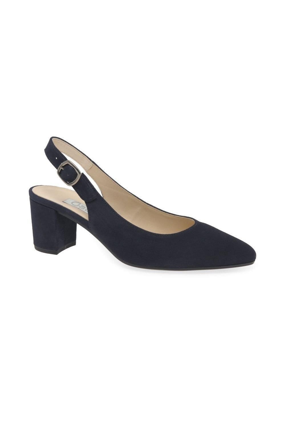 Gabor Gabor Women's 'Helmsdale' Slingback Court Shoes in Navy - 4