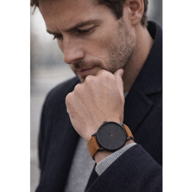 Lovii Lovii Men's Minimalist Quartz Watch in Brown - 2