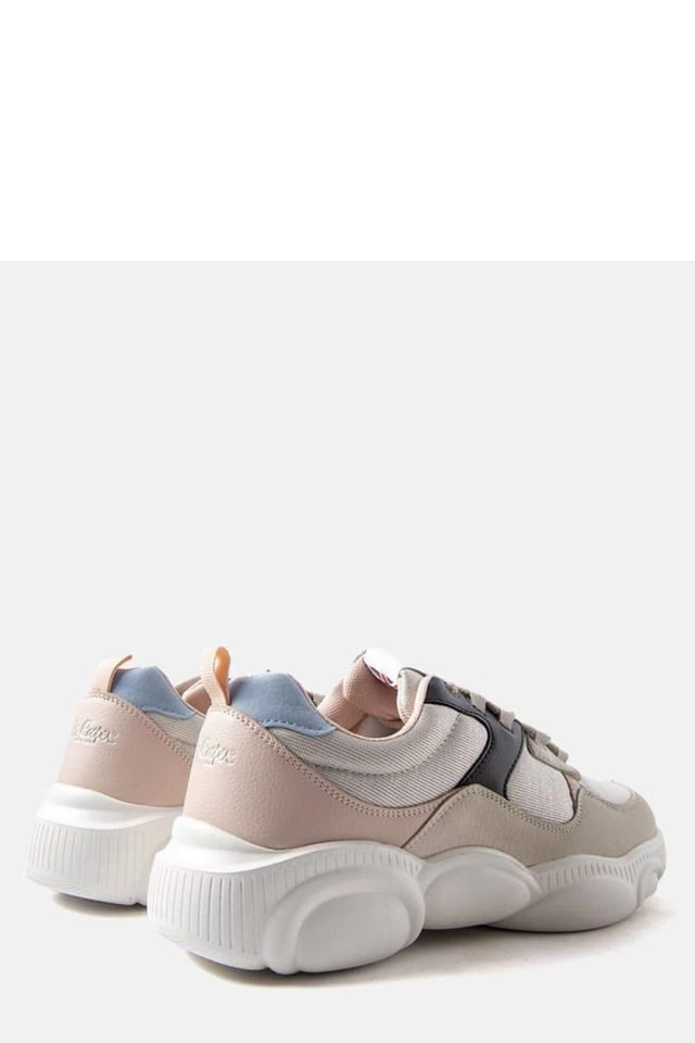 Love Lace Love Lace Women's Lee Cooper Summer Sports Sneakers Lace Up for Summer Training in Beige - 3