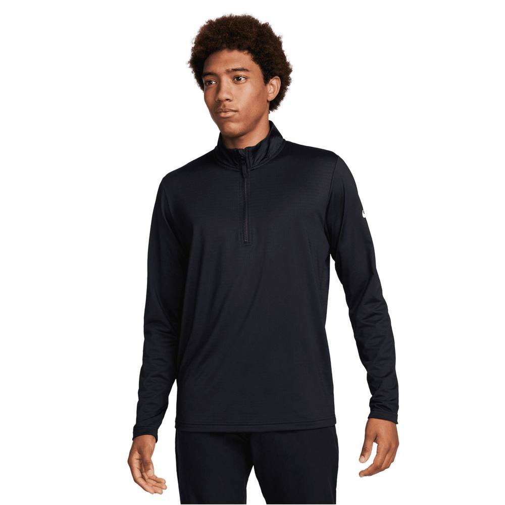 Nike Nike Men's Dri-FIT Half Zip Top in Black - 3