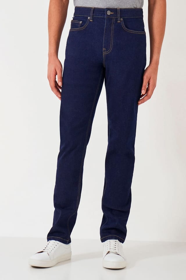 Crew Clothing Crew Clothing Men's Spencer Slim Jean Indigo in Dark Blue - 2