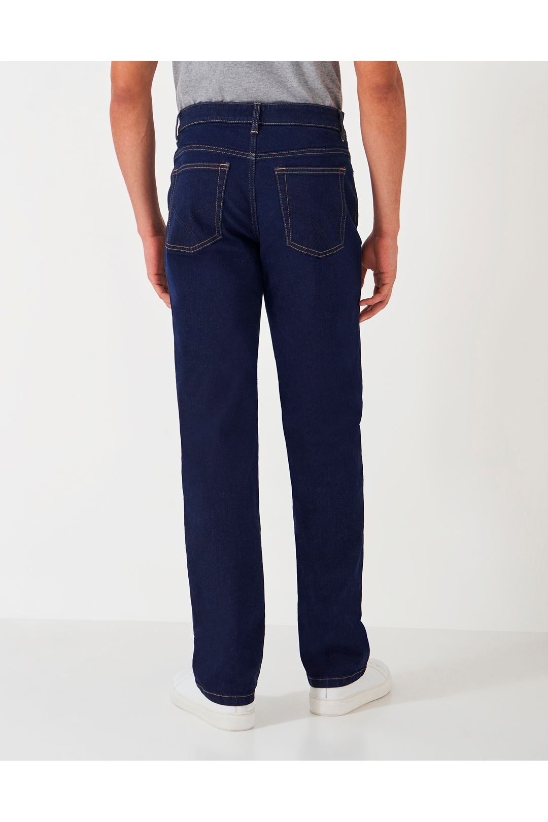 Crew Clothing Crew Clothing Men's Spencer Slim Jean Indigo in Dark Blue - 3