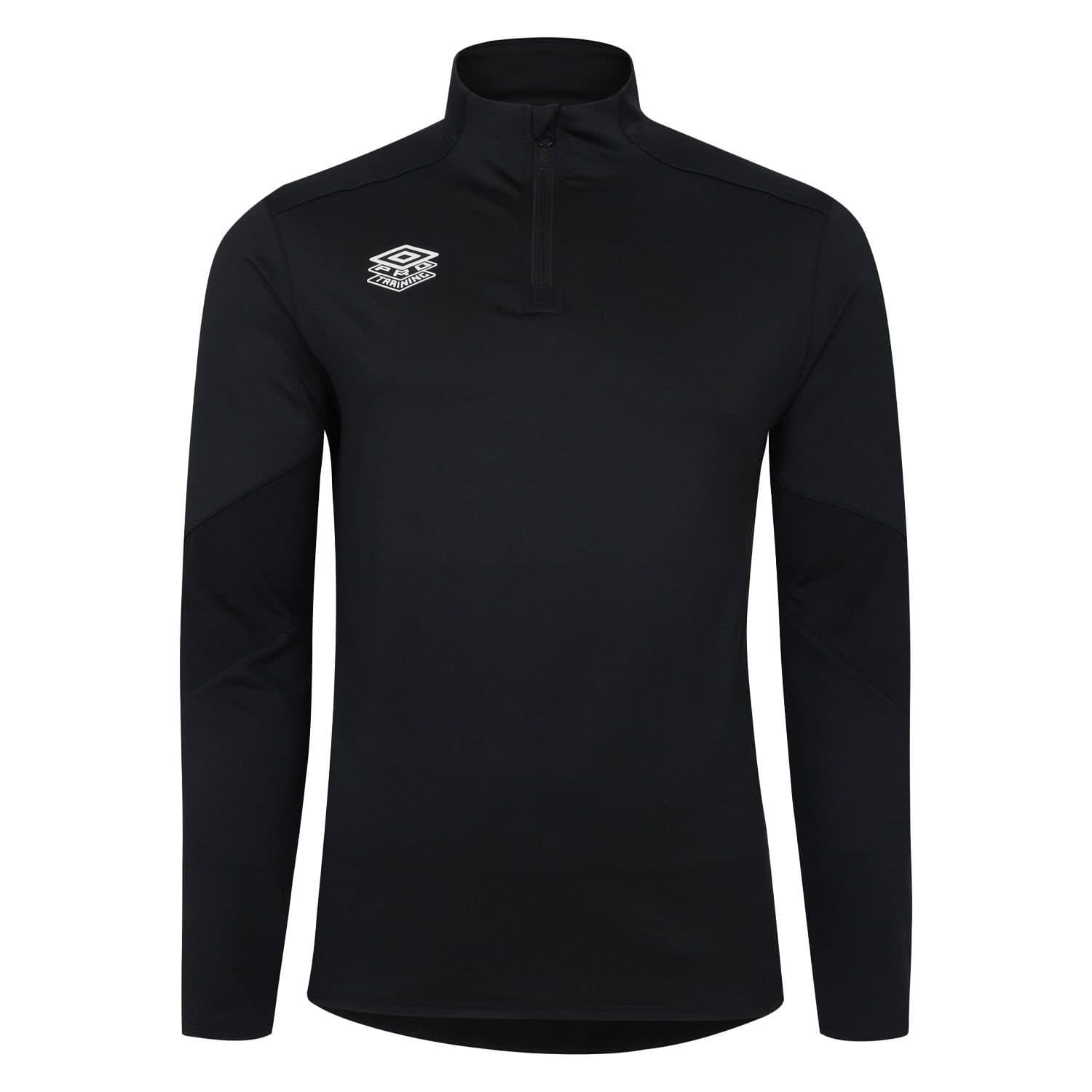 Umbro Umbro Men's Optimus Training Quarter Zip Midlayer in Black