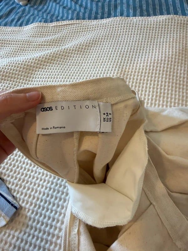 ASOS Cream maxi skirt