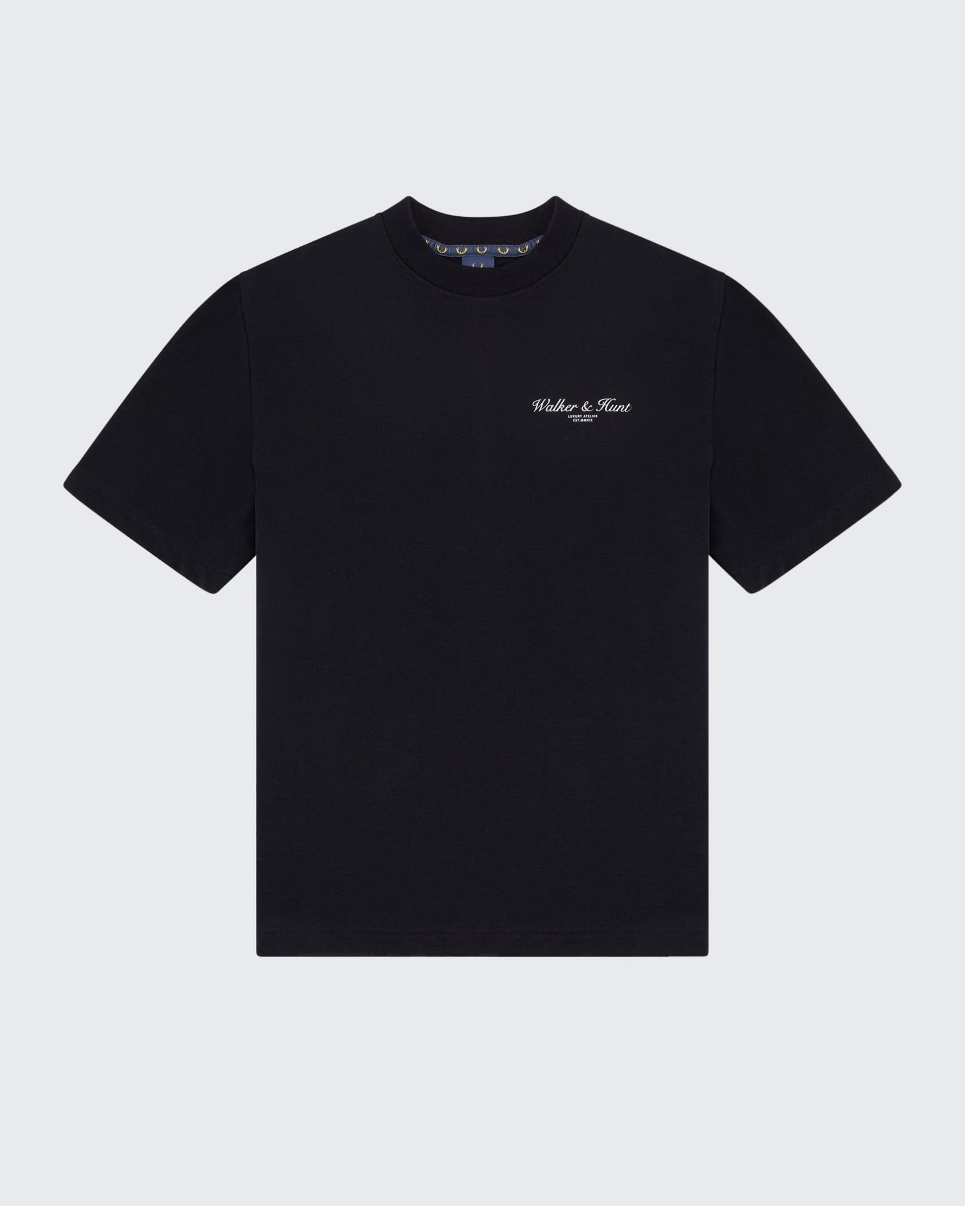 Walker & Hunt Walker & Hunt Men's Atelier' Tee in Black