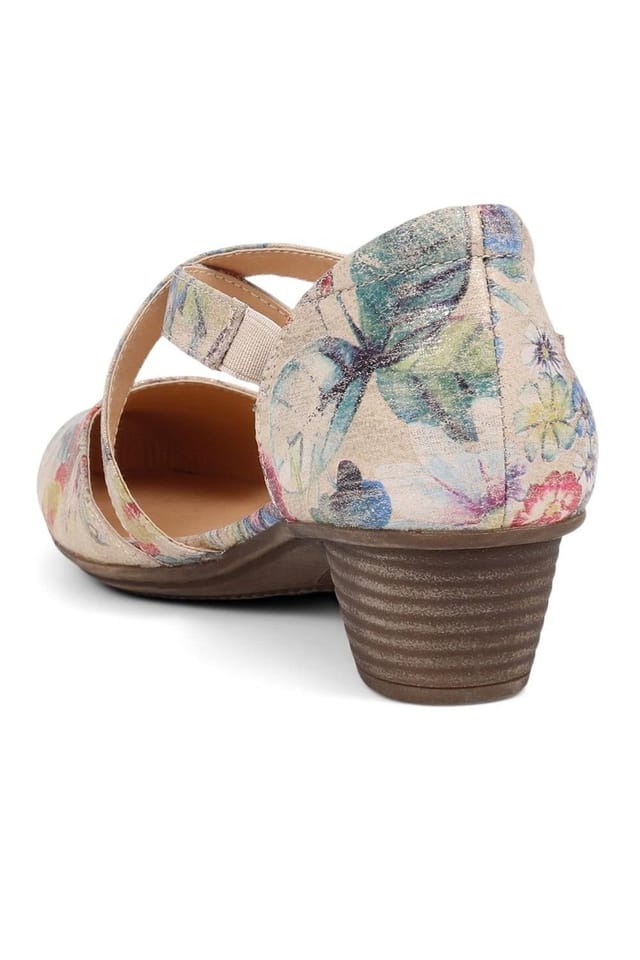 Pavers Pavers Women's Low-Heeled Court Shoes - 3